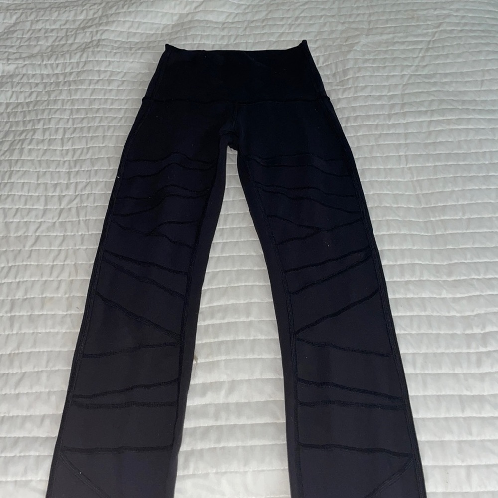 Lulu lemon high rise mesh leggings